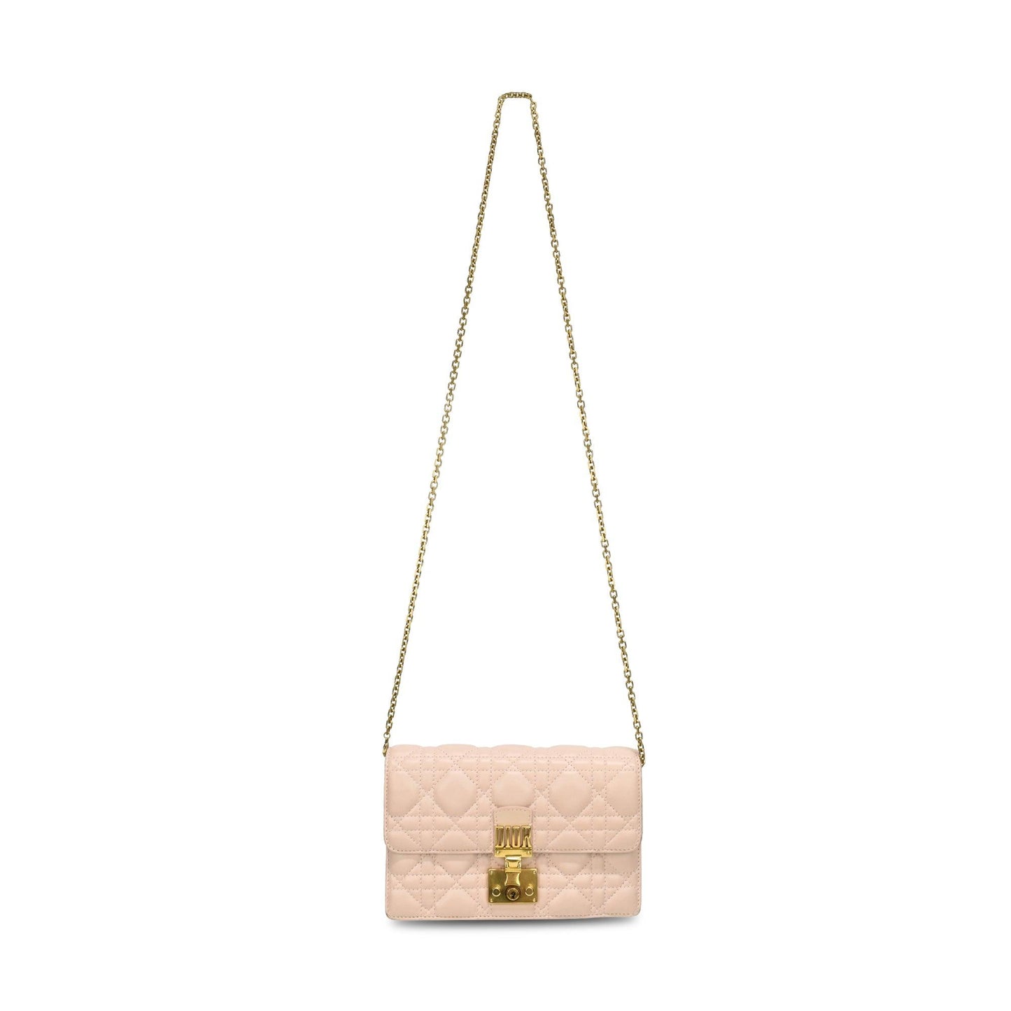 Dior Lou Quilted Chain Crossbody Bag