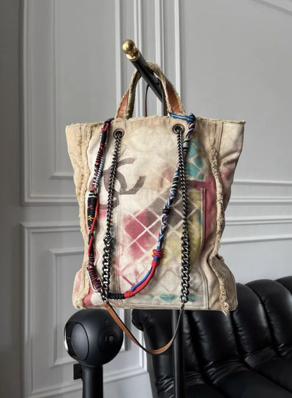 Chanel Luxury Leather Tote Bag Style 3