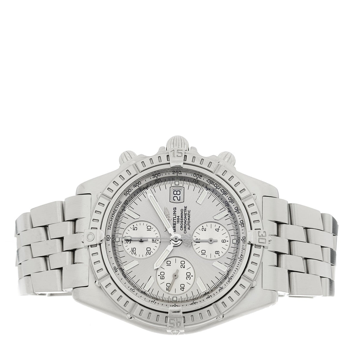Stainless Steel 43mm Windrider Crosswind Racing Automatic Watch A13355