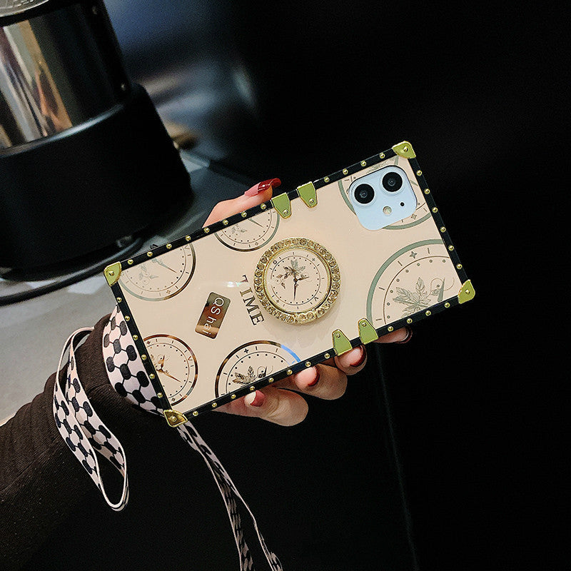 Lanyard Square phone case For Samsung