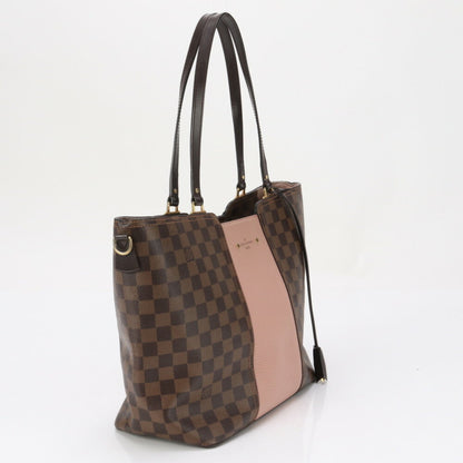 Louis Vuitton  Leather Coated Canvas Handbag