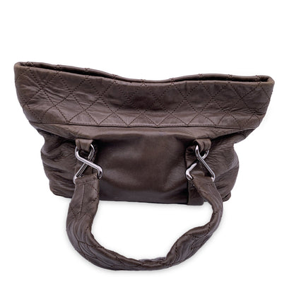 Chanel Leather Brown Luxury Tote Style