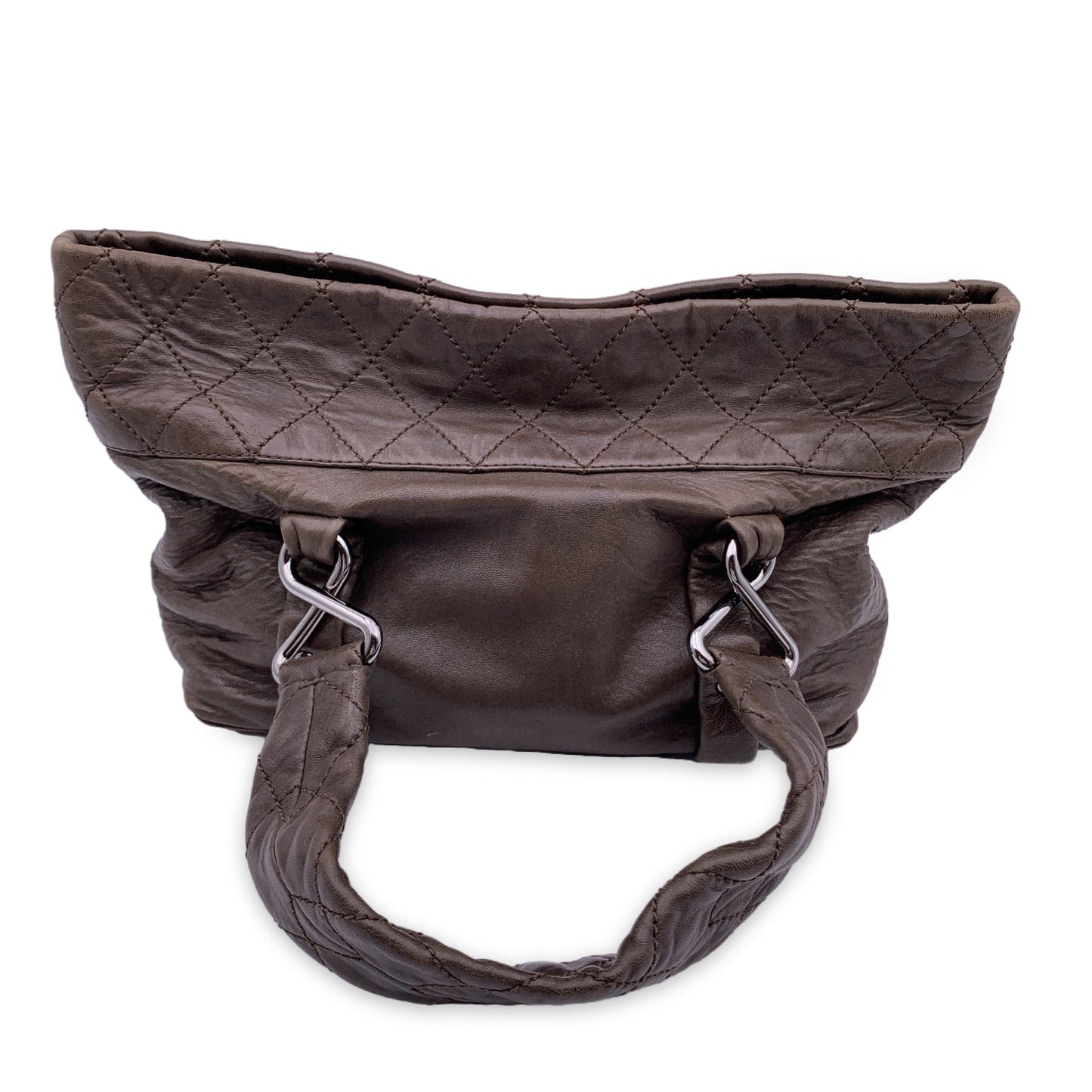 Chanel Leather Brown Luxury Tote
