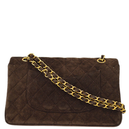 Chanel Flap Medium Classic Brown Shoulder Bag Style
