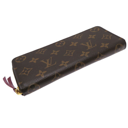 Louis Vuitton  pink Monogram Long Wallet (Bi-Fold)
