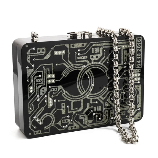 Chanel Timeless Silver Handbag