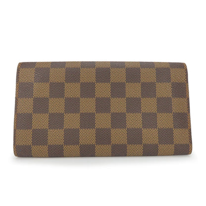 Louis Vuitton  Ebene Damier Canvas Long Wallet (Bi-Fold)