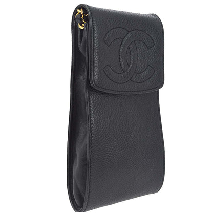 Chanel Caviar Black Chain Shoulder Bag Style