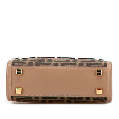 Fendi Fendace La Medusa Canvas 2Way Bag