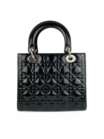 Christian Dior Medium Black Lady Dior Bag