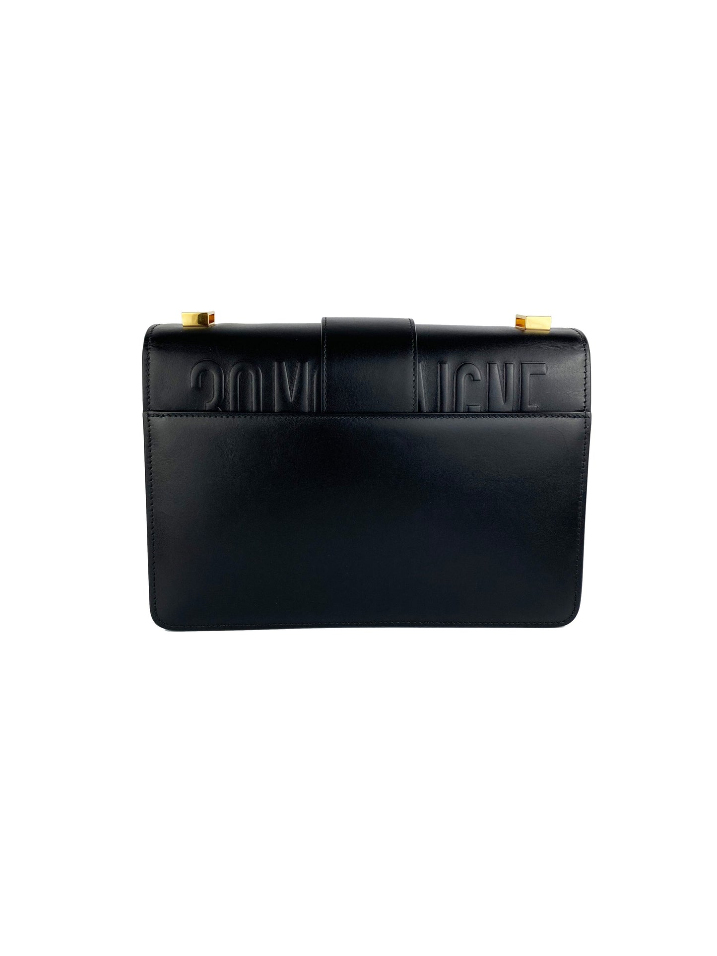 Dior 30 Montaigne Black Shoulder Bag