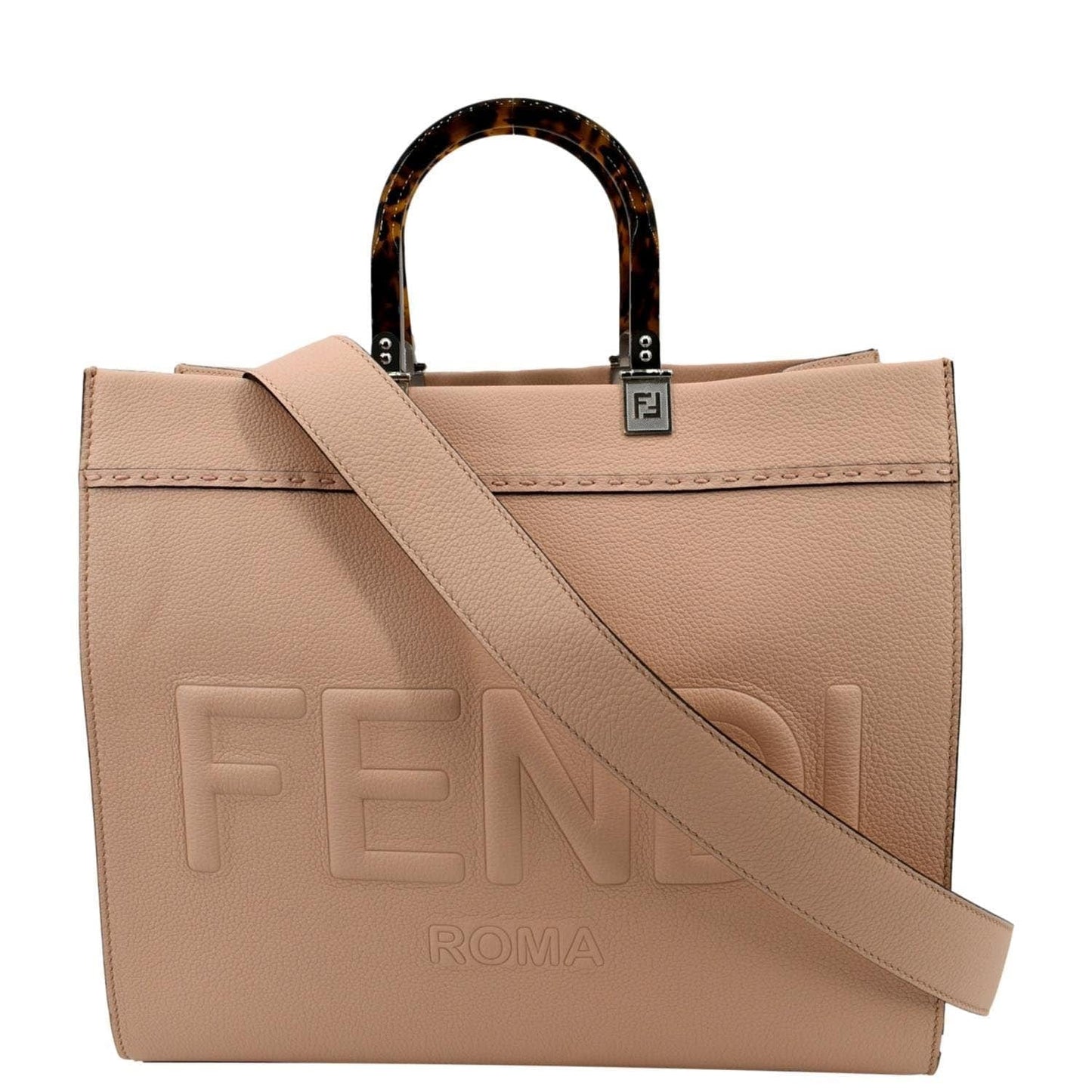 Fendi Baguette Leather Red Crossbody Style 6