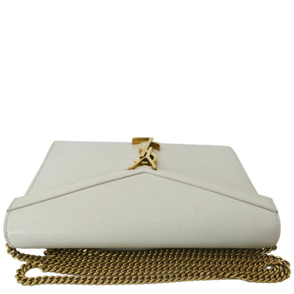 Saint Laurent Cassandra White Crossbody
