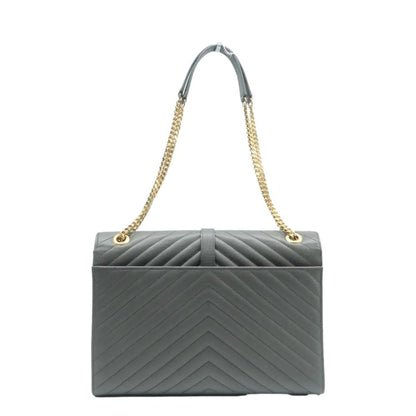 Saint Laurent Envelope Leather Red Shoulder Bag Style 13