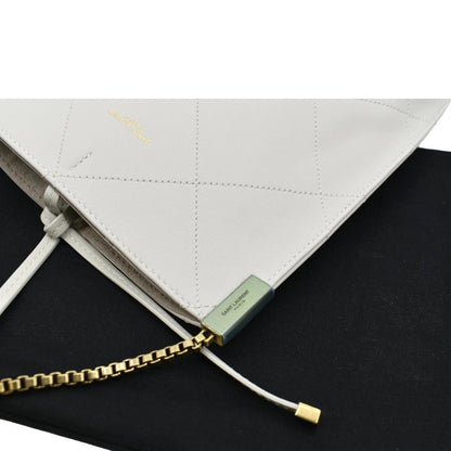 Saint Laurent Leather White Shoulder Bag Style 2
