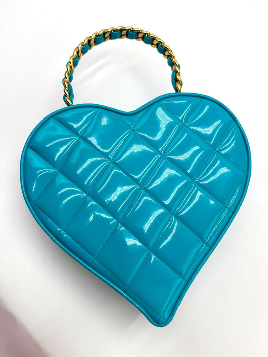 Chanel 1995 Barbie Heart Vanity Bag