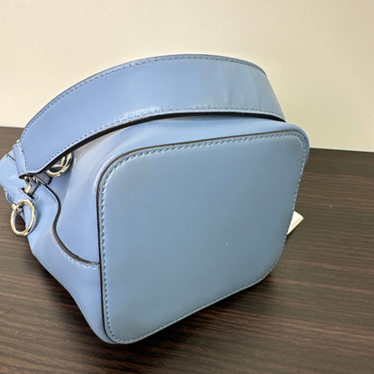 Fendi Light Blue Leather Mon Tresor Mini Bucket Bagt LB118984