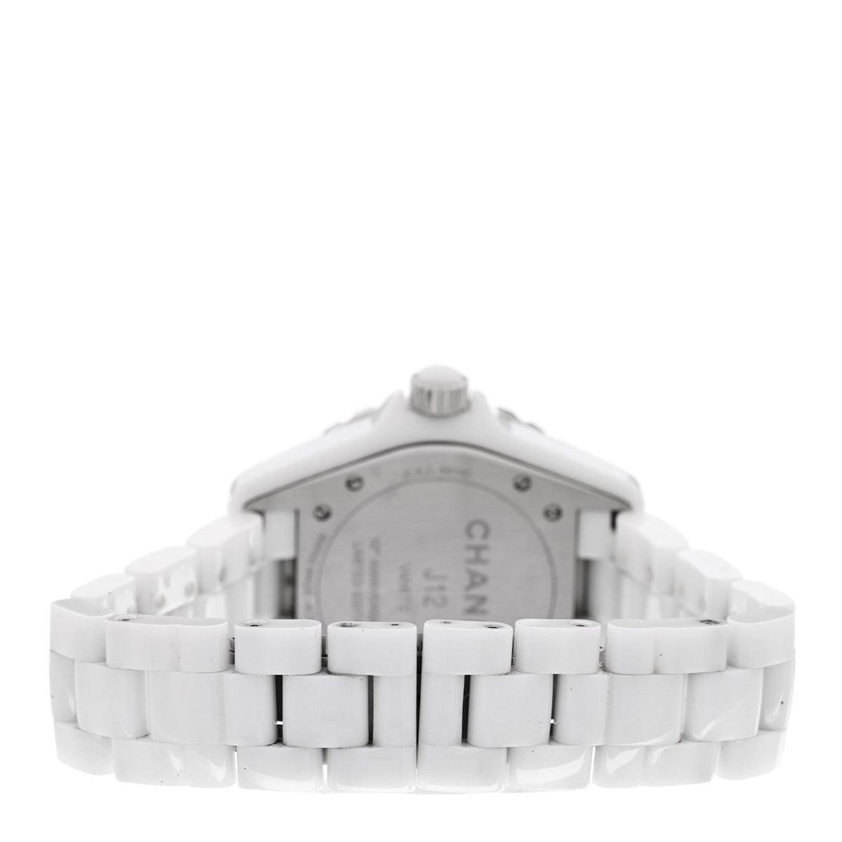 Stainless Steel Ceramic 38mm J12 Phantom Automatic Watch White