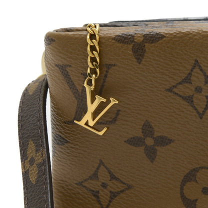 Louis Vuitton  Monogram Monogram Reverse Leather Pochette Shoulder Bag