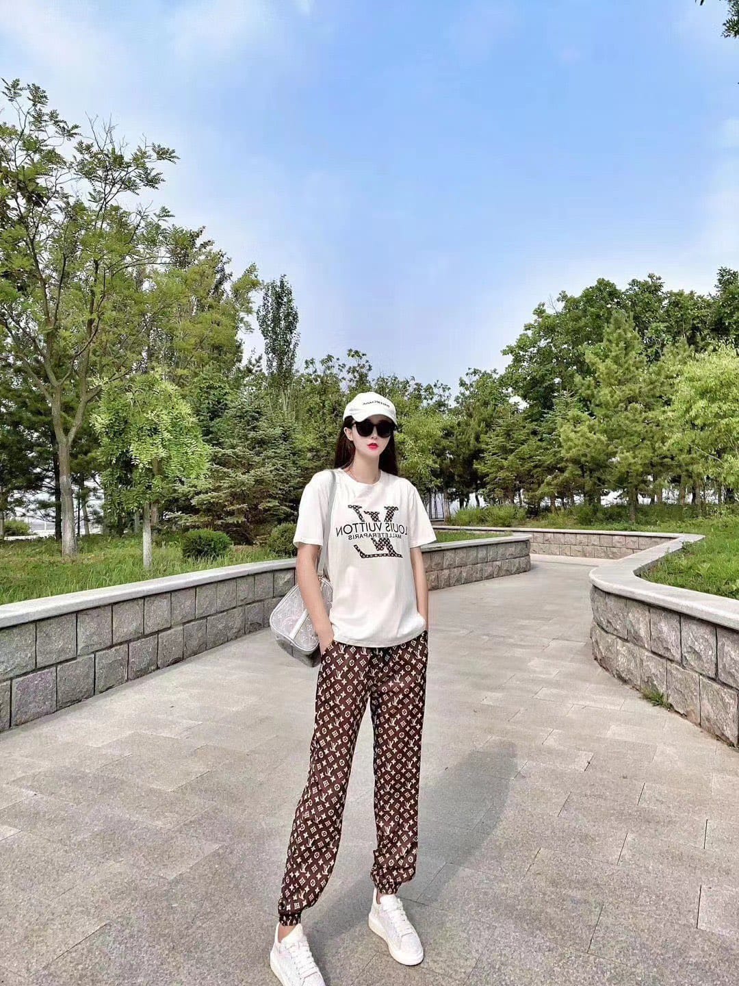 Louis Vuitton  Jogger and Tshirts Set