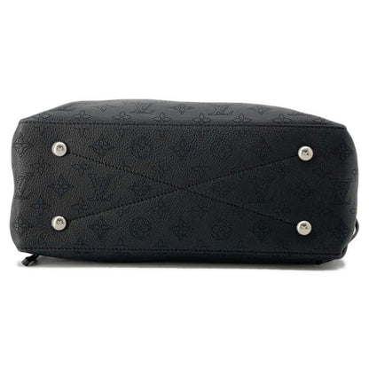 Louis Vuitton  Noir Monogram Mahina Leather Handbag Shoulder Bag