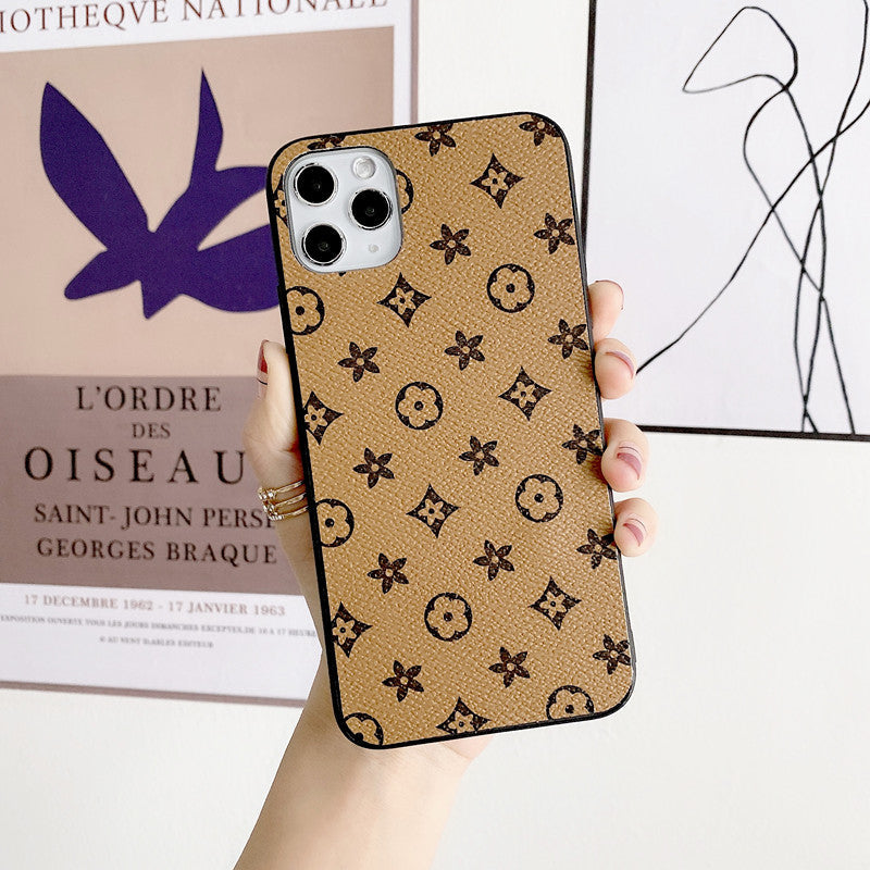 Simple retro letter phone case for Samsung