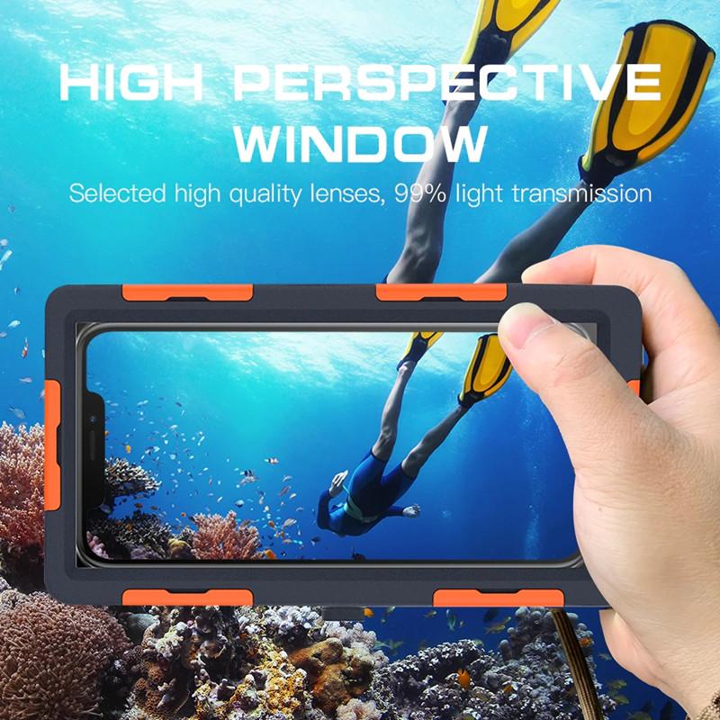 deep waterproof phone case