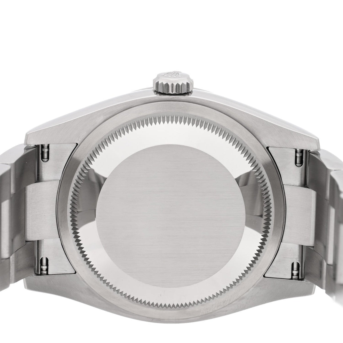 Stainless Steel 36mm Oyster Perpetual Watch Bright Blue 126000