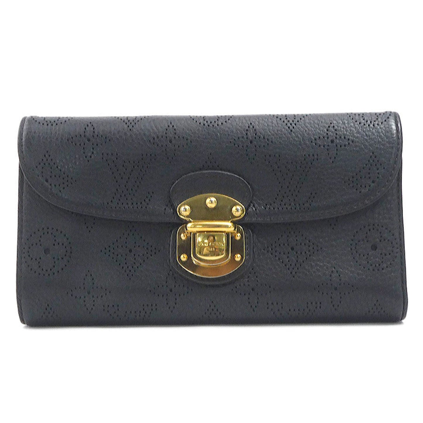 Louis Vuitton  Mahina Leather Long Wallet (Bi-Fold)