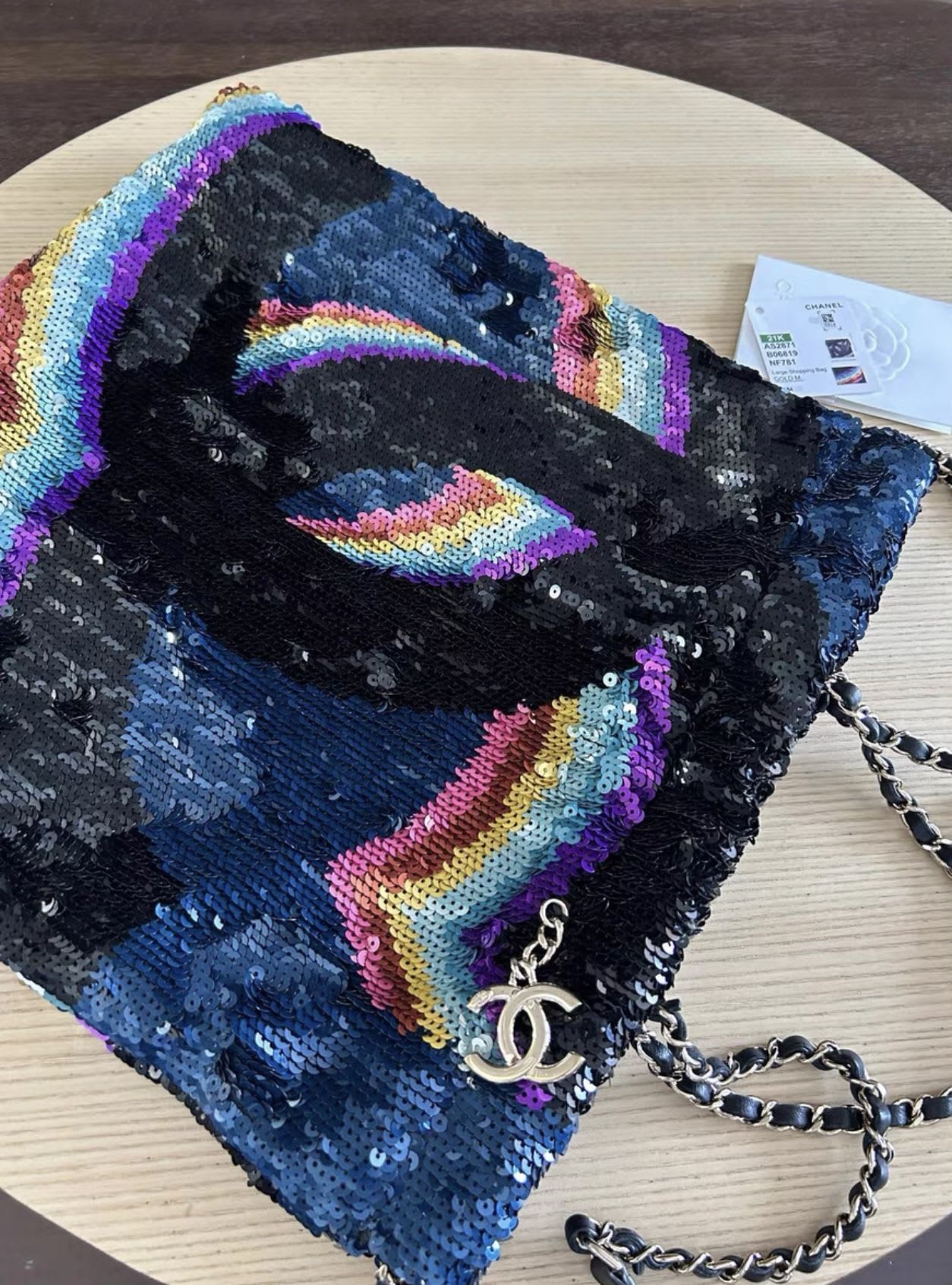 Chanel Luxury Leather Tote Bag Style 5