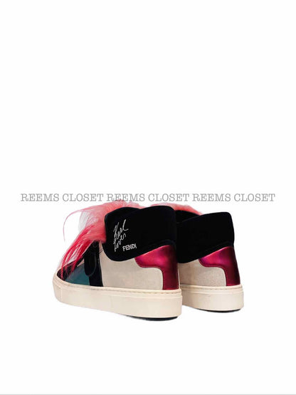 FENDI Karlito Cream Multicolor Size EU 35 Sneakers