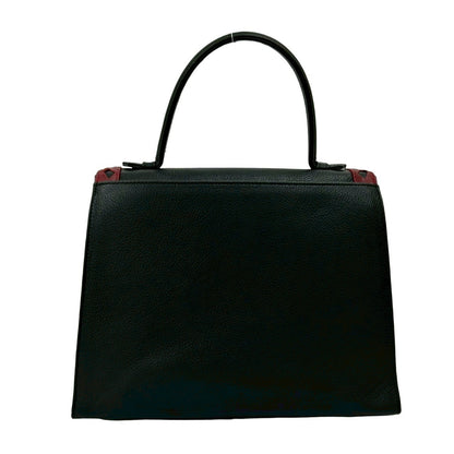 Saint Laurent Leather Red Handbag Style 12