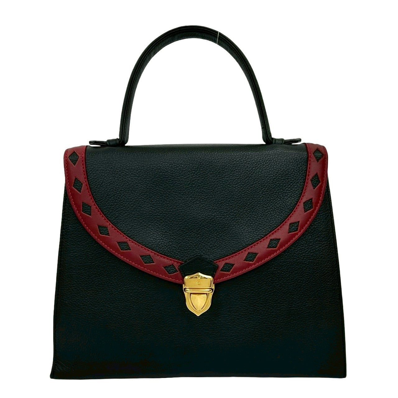 Saint Laurent Leather Red Handbag Style 12