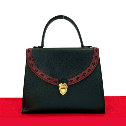 Saint Laurent Leather Red Handbag Style 12