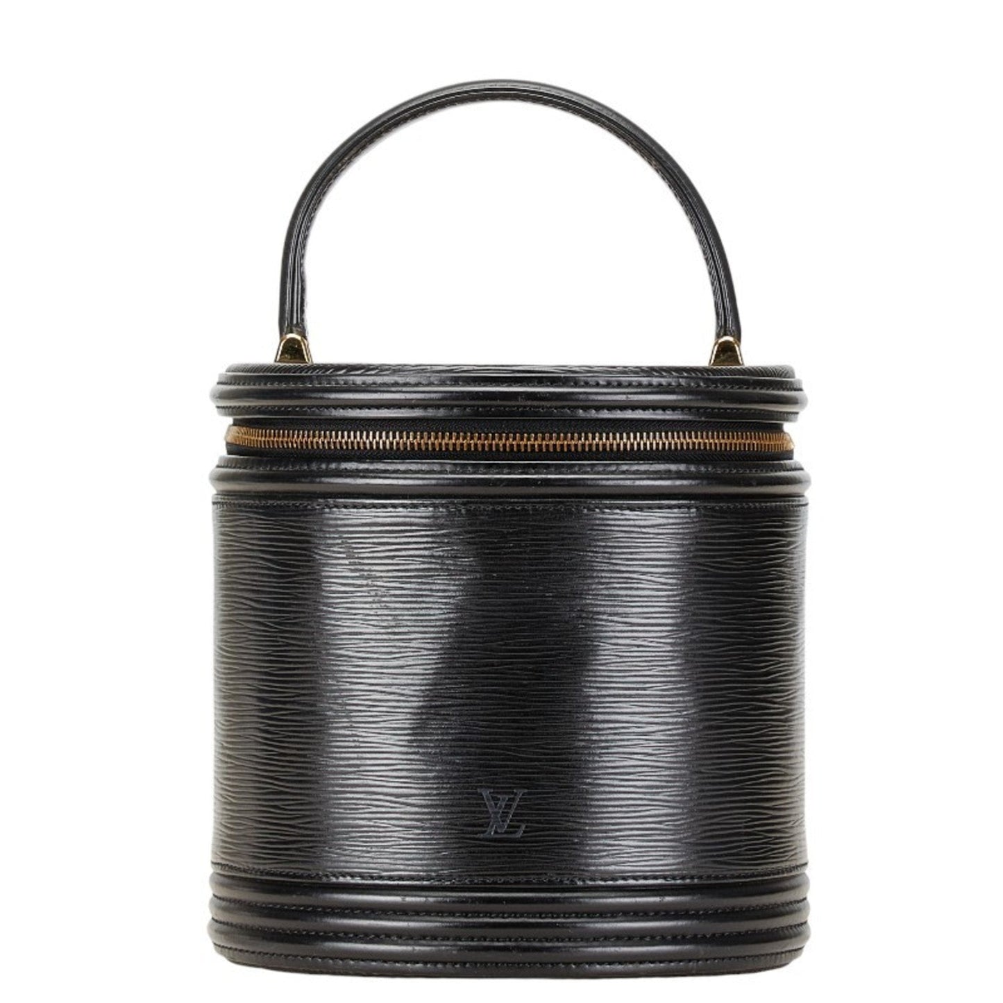 Louis Vuitton  Noir Leather Handbag Vanity Bag