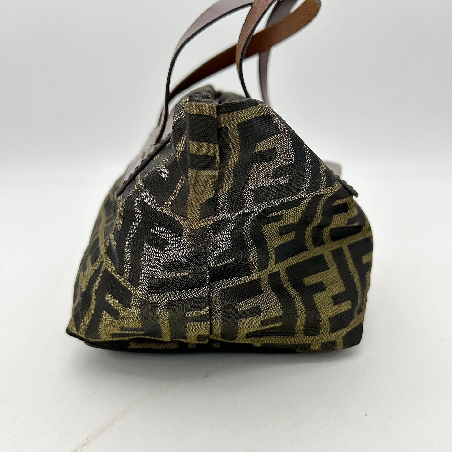 Fendi Zucca FF Top Handle Bag - Brown Handle Bags, Handbags fe8814vf