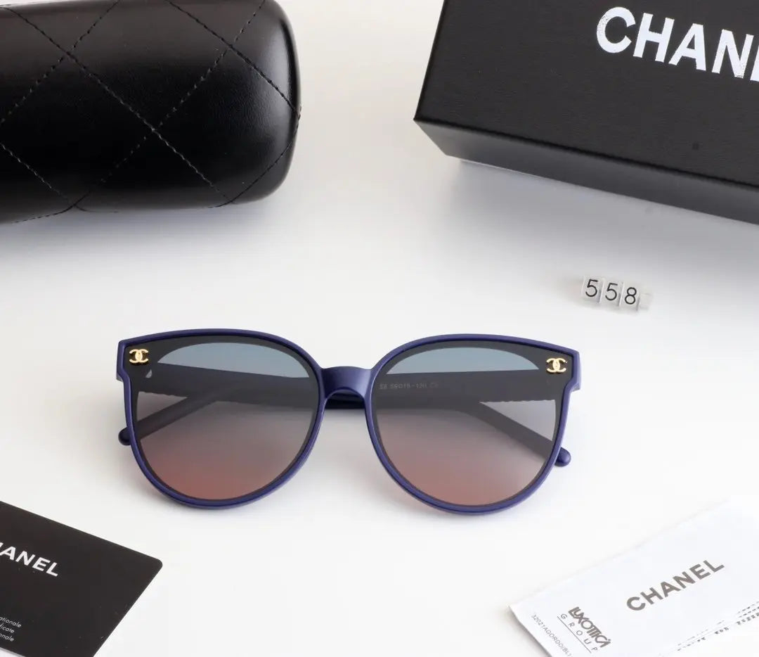 5 COLORS PURPLE LENS CAT EYES SUNGLASSES