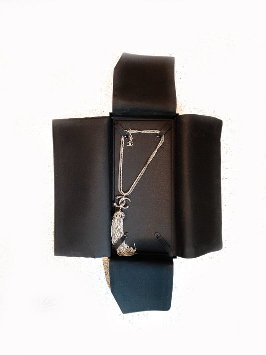 Chanel bag Strass CC Paris-Cosmopolite Tassel Necklace