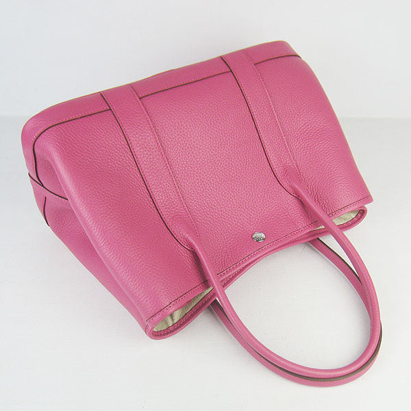 Luxury Hermes Garden Party Handbag Peach
