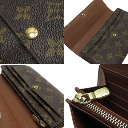 Louis Vuitton  Monogram Long Wallet (Bi-Fold)