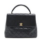 Chanel Kelly Caviar Black Handbag Style
