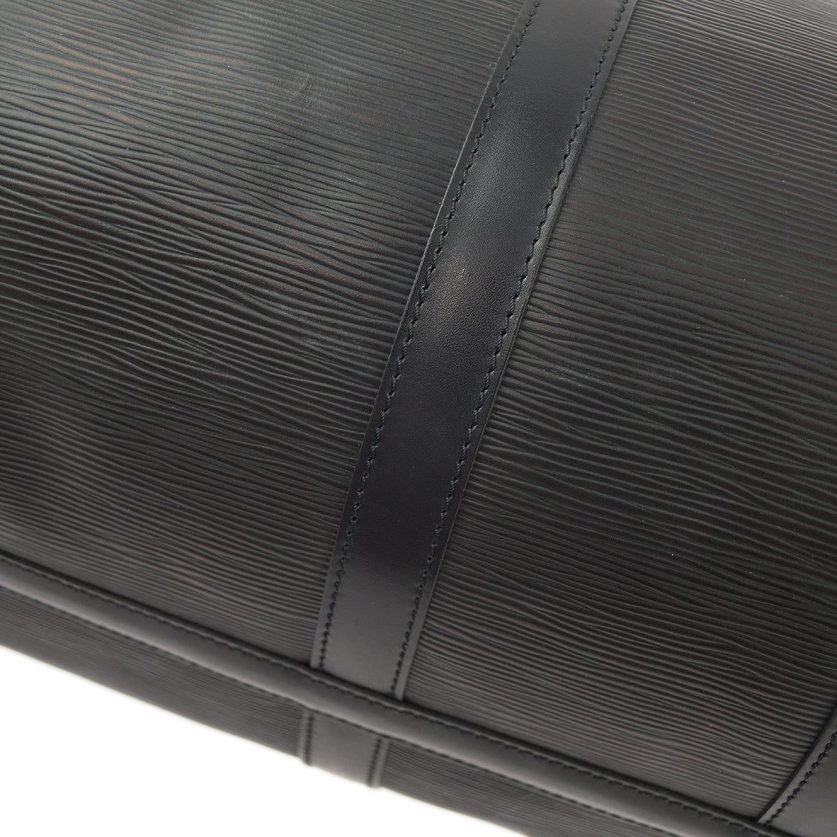 Louis Vuitton 2000 Black Epi Keepall 45 Travel Duffle Handbag M42972
