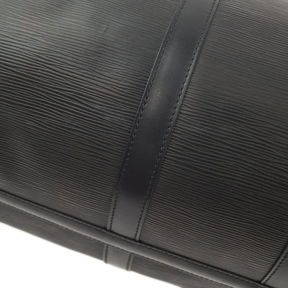 Louis Vuitton 2000 Black Epi Keepall 45 Travel Duffle Handbag M42972