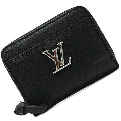 Louis Vuitton  Noir Leather Coin Purse/Coin Case
