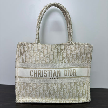 Dior Oblique Canvas Tote Bag