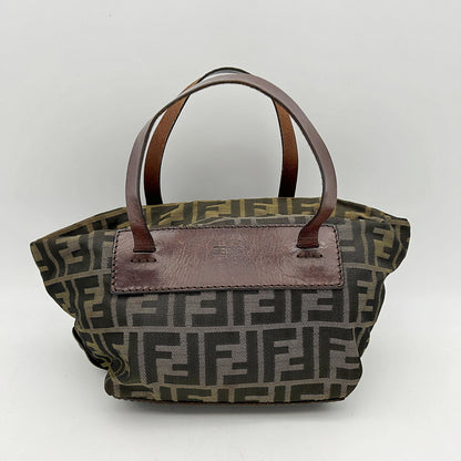 Fendi Zucca FF Top Handle Bag - Brown Handle Bags, Handbags fe8814vf