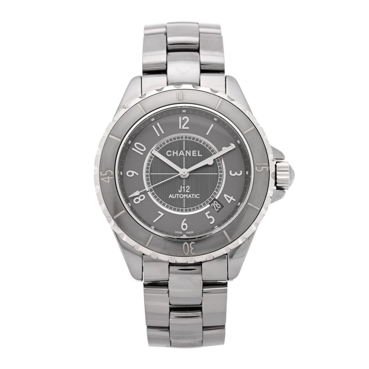 Titanium Ceramic 38mm J12 Chromatic Automatic Watch