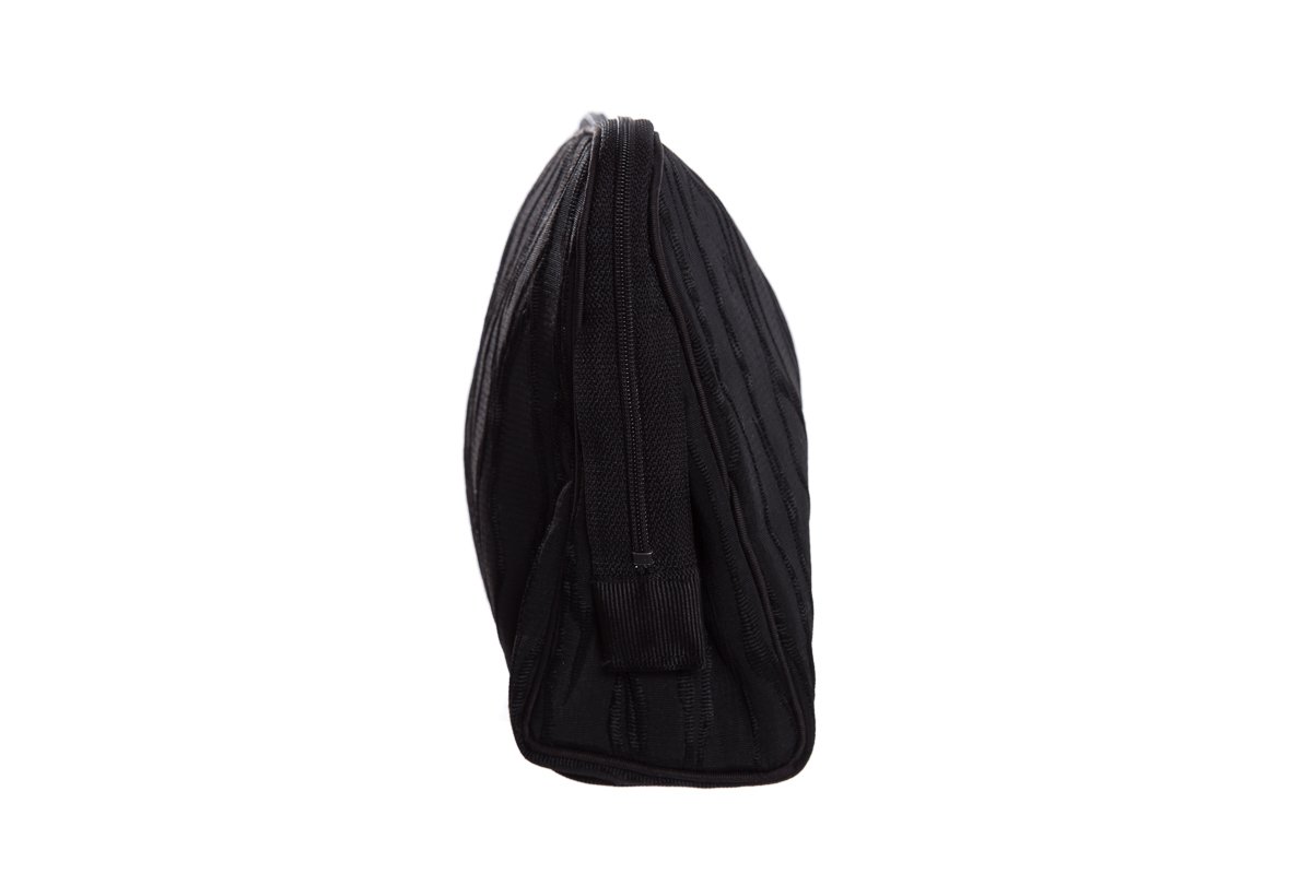 Christian Dior Black Satin Pouch
