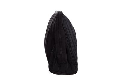 Christian Dior Black Satin Pouch