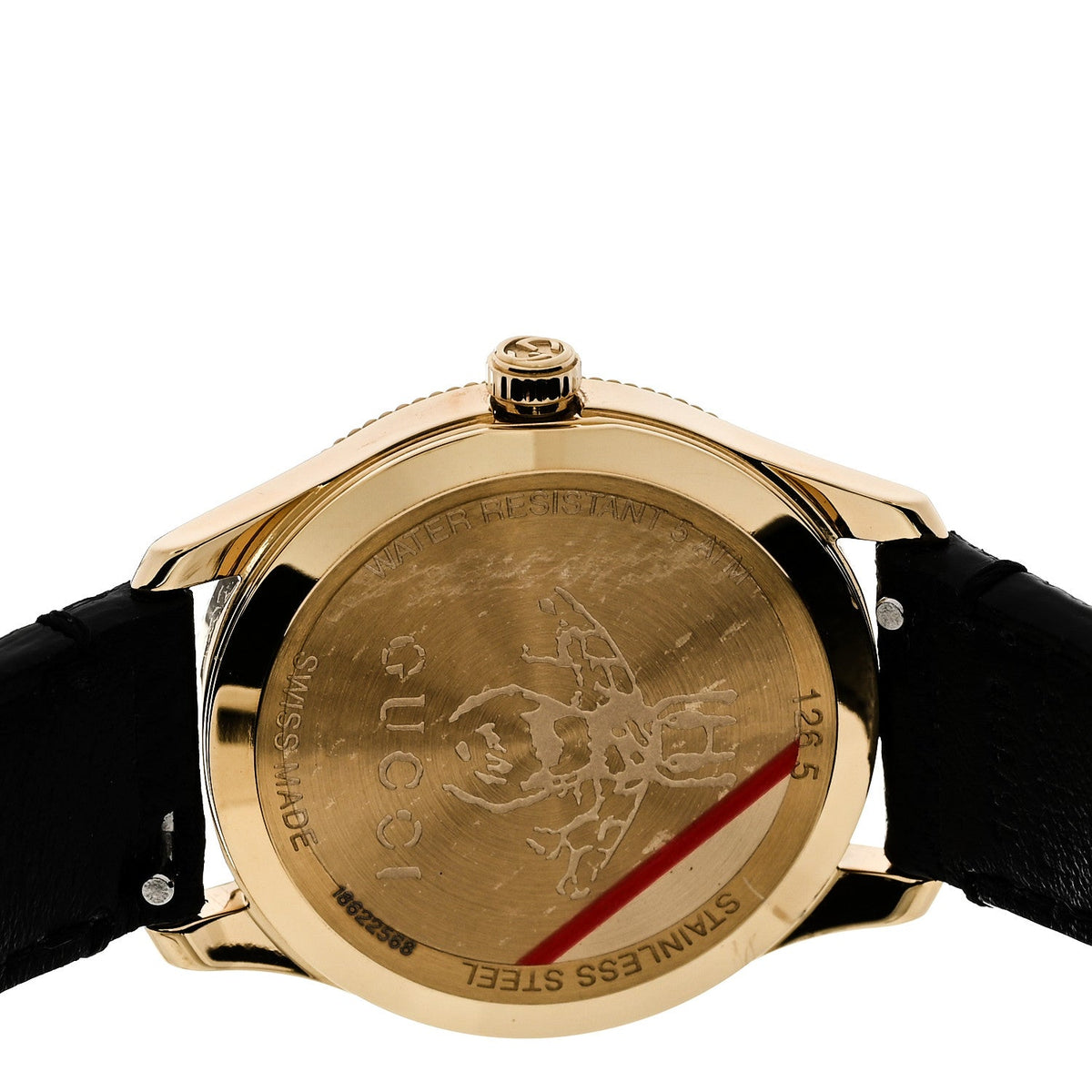 Stainless Steel Calfskin 29mm G-Timeless Bee Quartz Watch